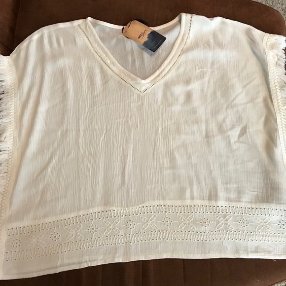NWT Silver Jeans Boxy Blouse S-M-L Available - Picture 4 of 4